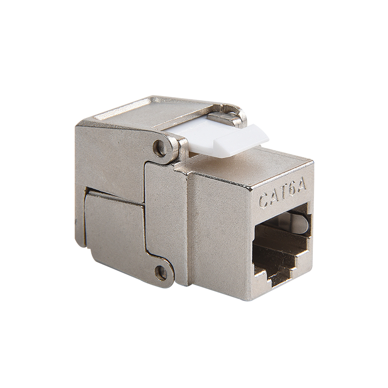 SMT-1049T8C6A-FTP 180 graders skärmad CAT6A TOOLLESS Keystone Jack