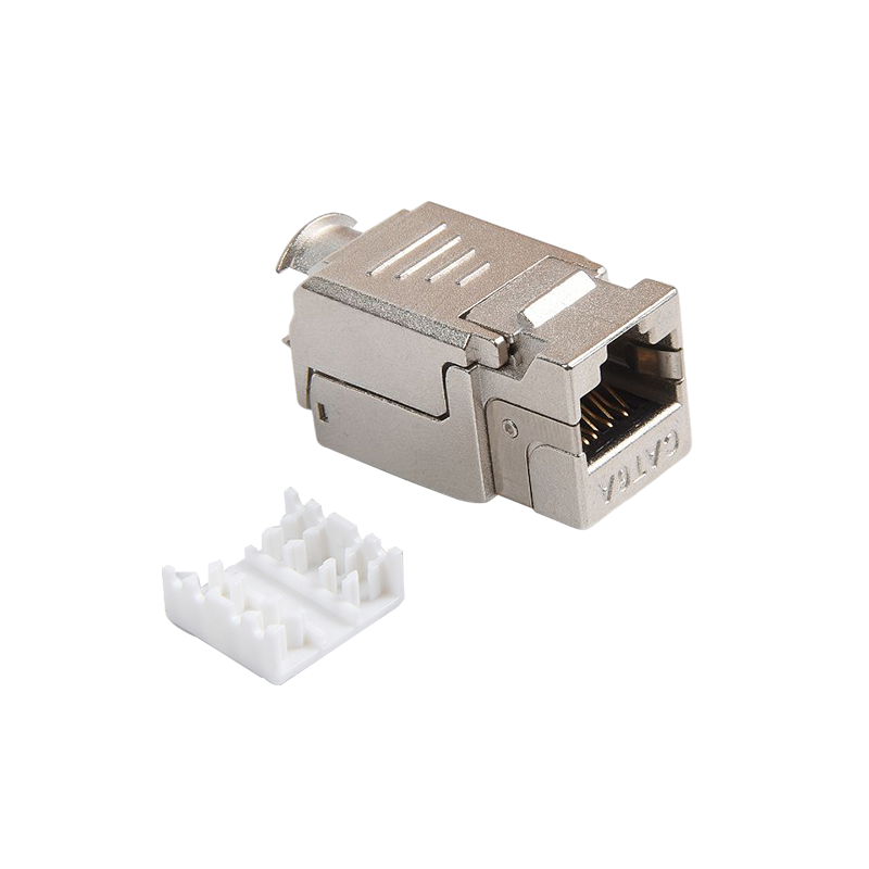 SMT-1048T8C6A-FTP 90 graders skärmad CAT6A TOOLLESS Keystone Jack